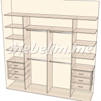 Проект шкафа-купе Фото №221