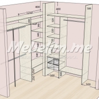 Проект шкафа-купе Фото №163